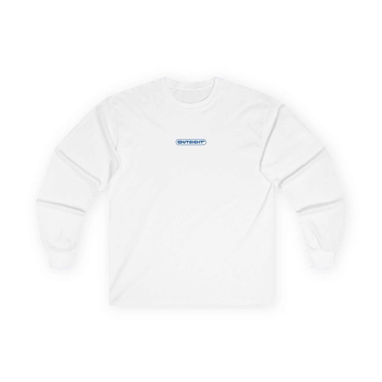 Blue 3D Long Sleeve Tee