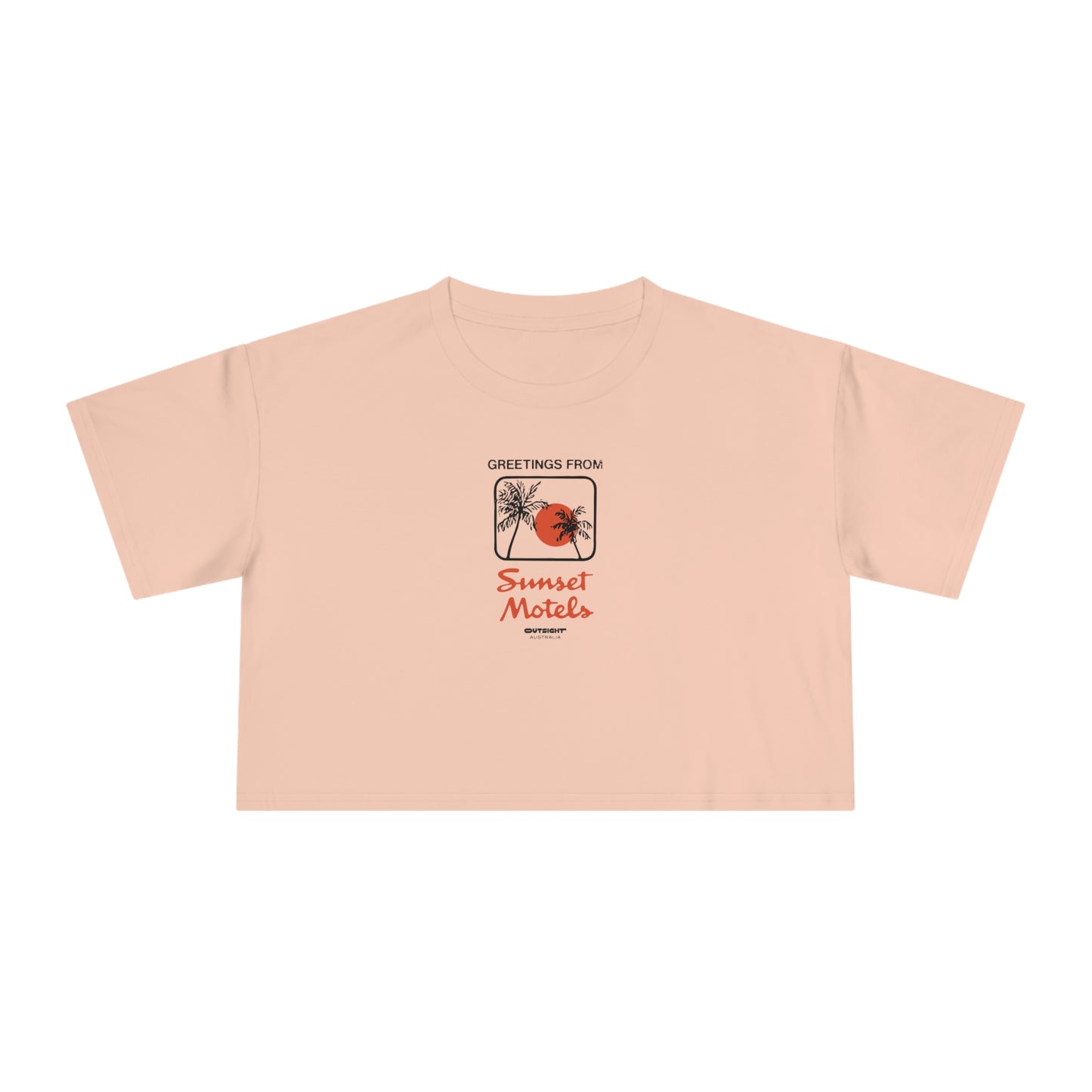 Sunset Motels — Crop Tee