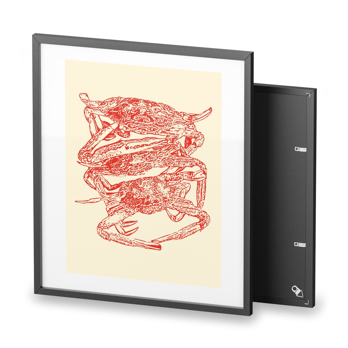 Crabwalk — Framed Matte Poster