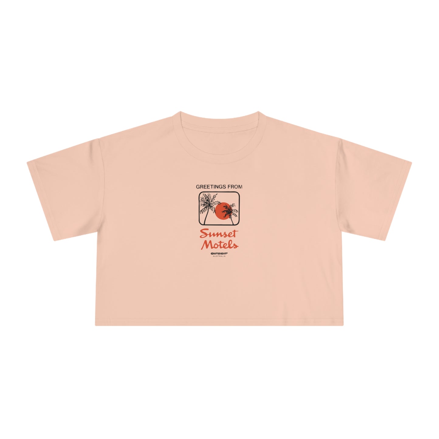 Sunset Motels — Crop Tee