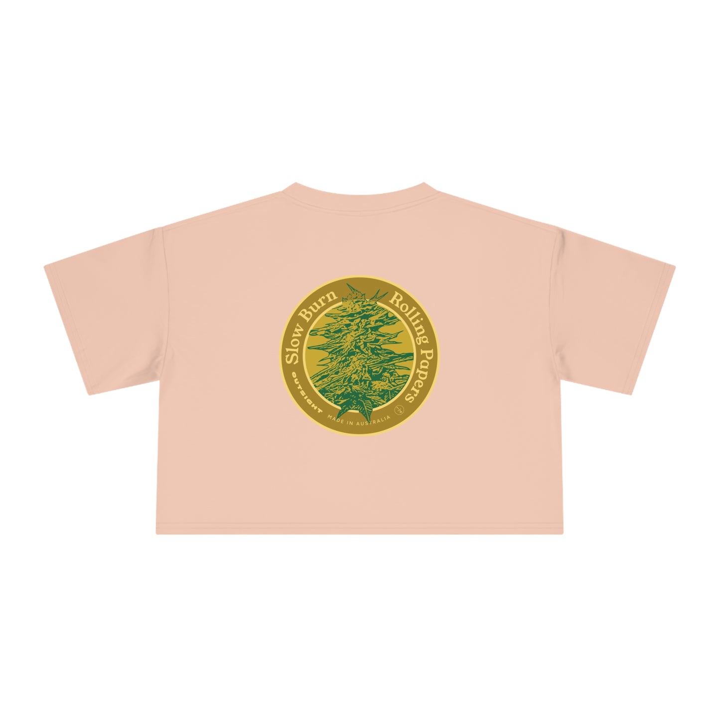 Slow Burn — Crop Tee