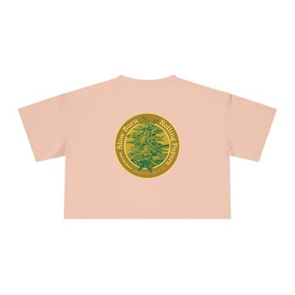 Slow Burn — Crop Tee