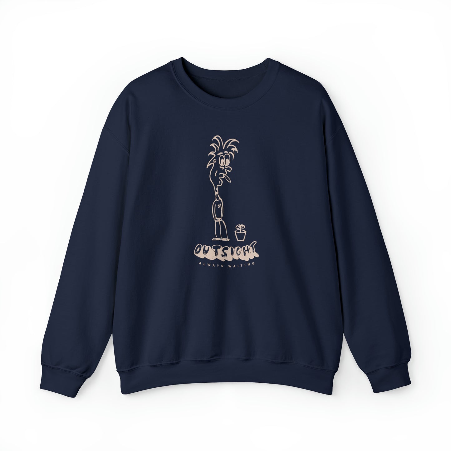 Always Waiting Alt — Unisex Heavy Blend™ Crewneck Sweatshirt