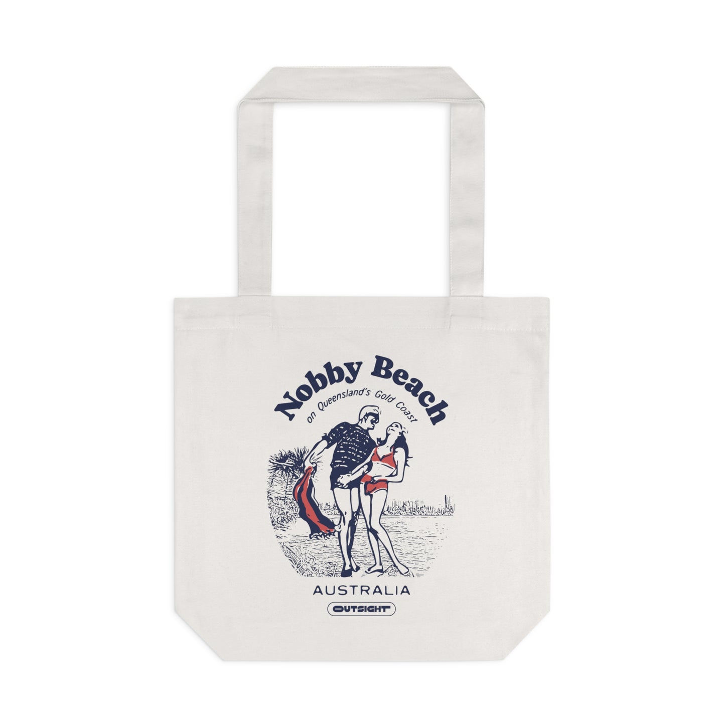 Nobby Beach — Cotton Tote Bag