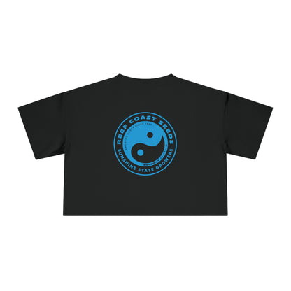 Reef Coast Seeds (Blue) — Crop Tee