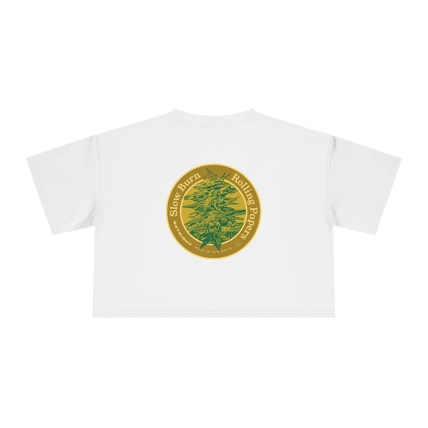 Slow Burn — Crop Tee