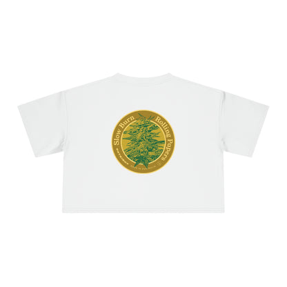 Slow Burn — Crop Tee