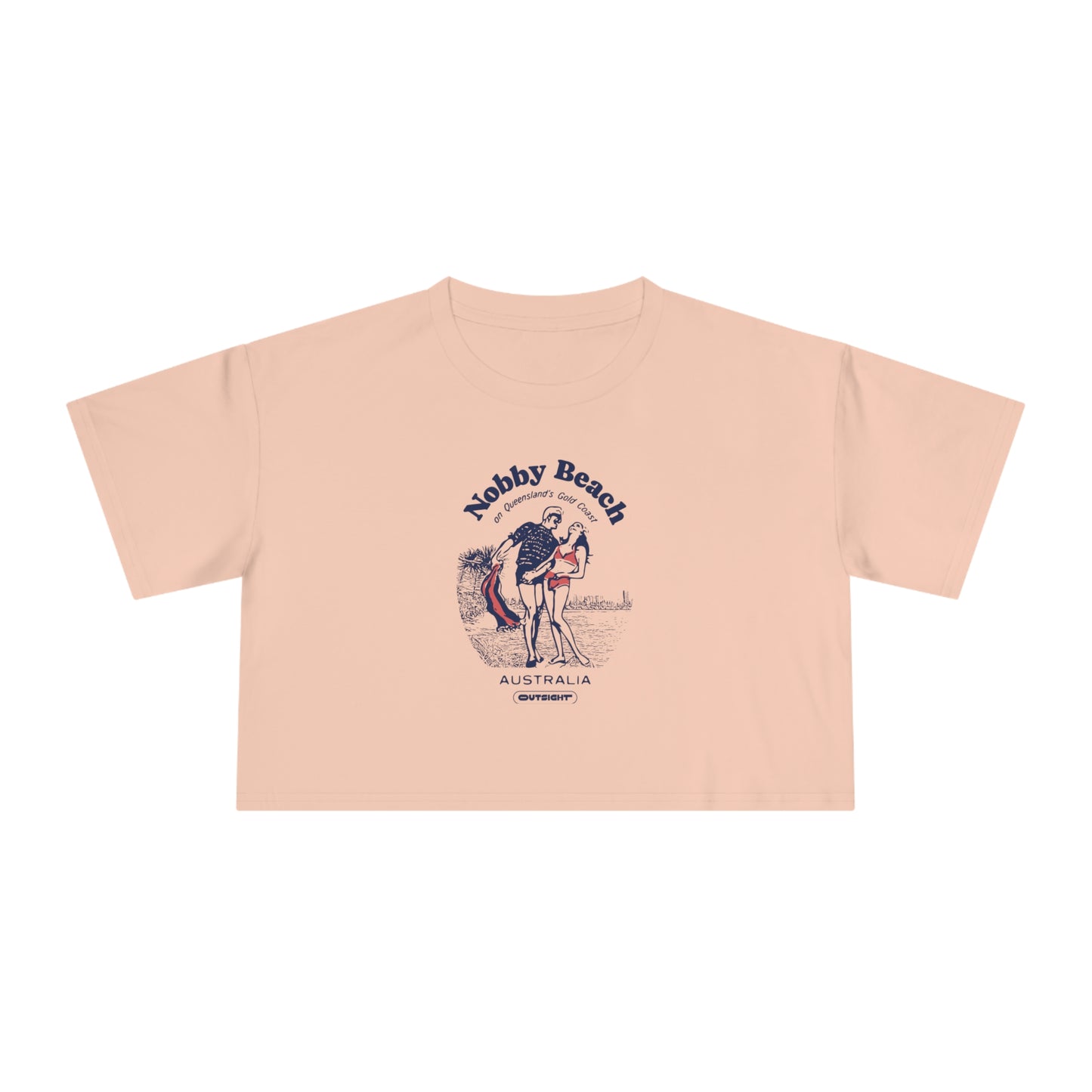 Nobby Beach — Women's Crop Tee