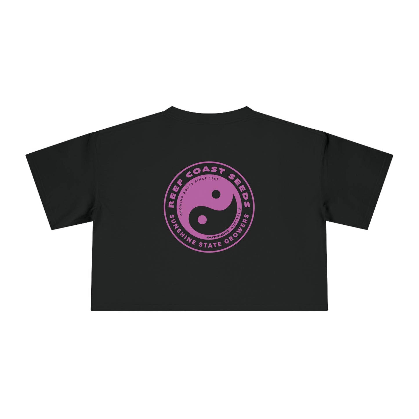 Reef Coast Seeds (Pink) — Crop Tee