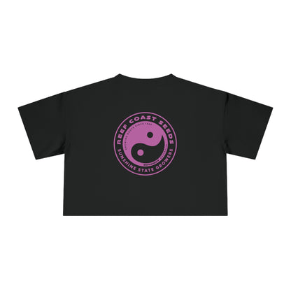 Reef Coast Seeds (Pink) — Crop Tee