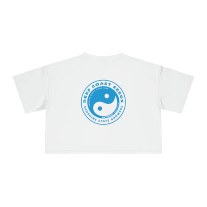 Reef Coast Seeds (Blue) — Crop Tee