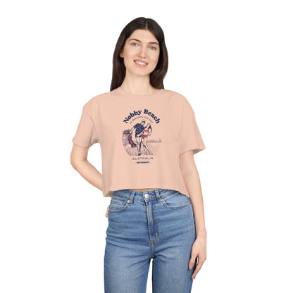 Nobby Beach — Women's Crop Tee