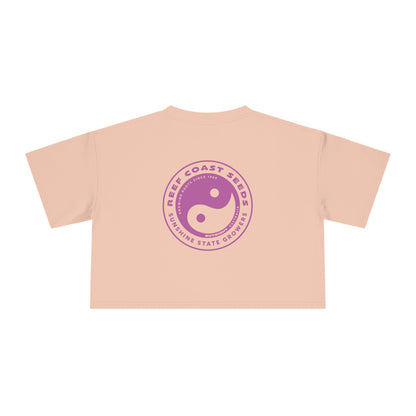 Reef Coast Seeds (Pink) — Crop Tee