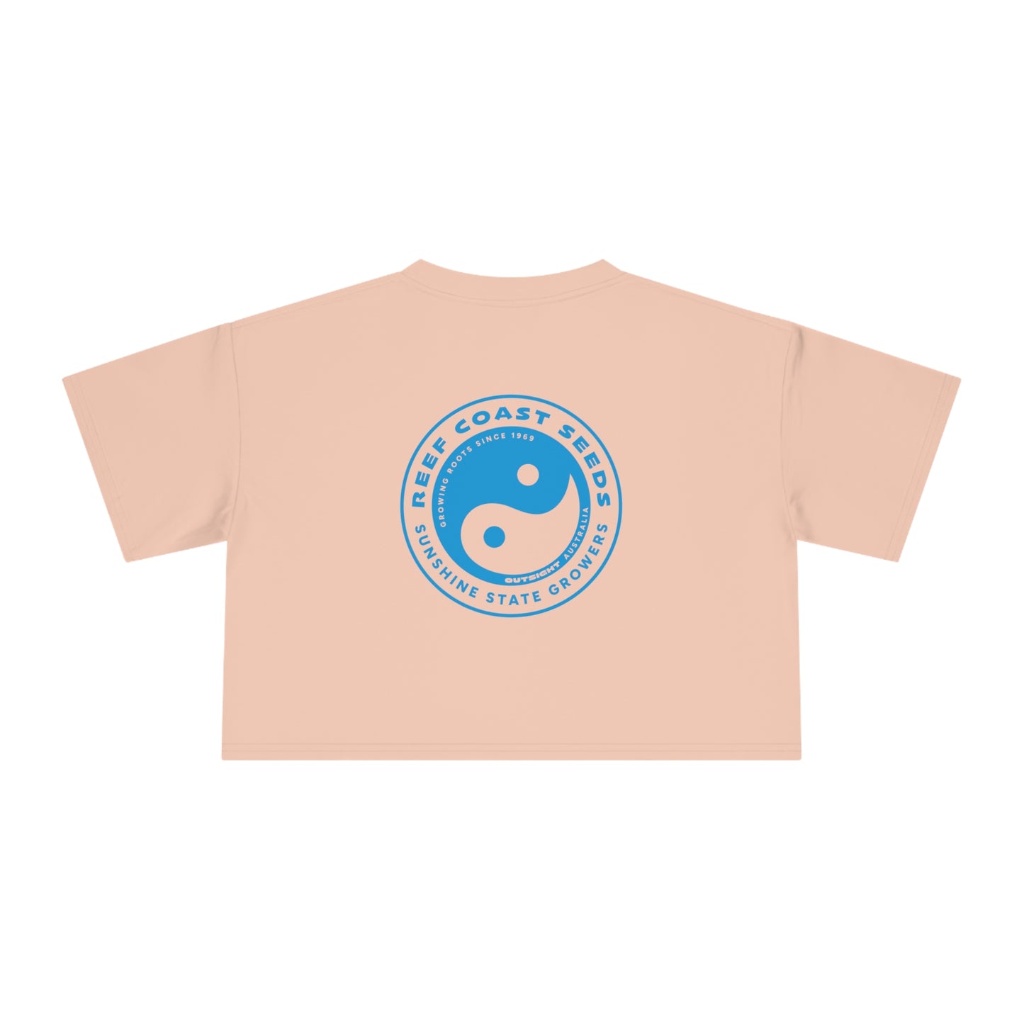 Reef Coast Seeds (Blue) — Crop Tee