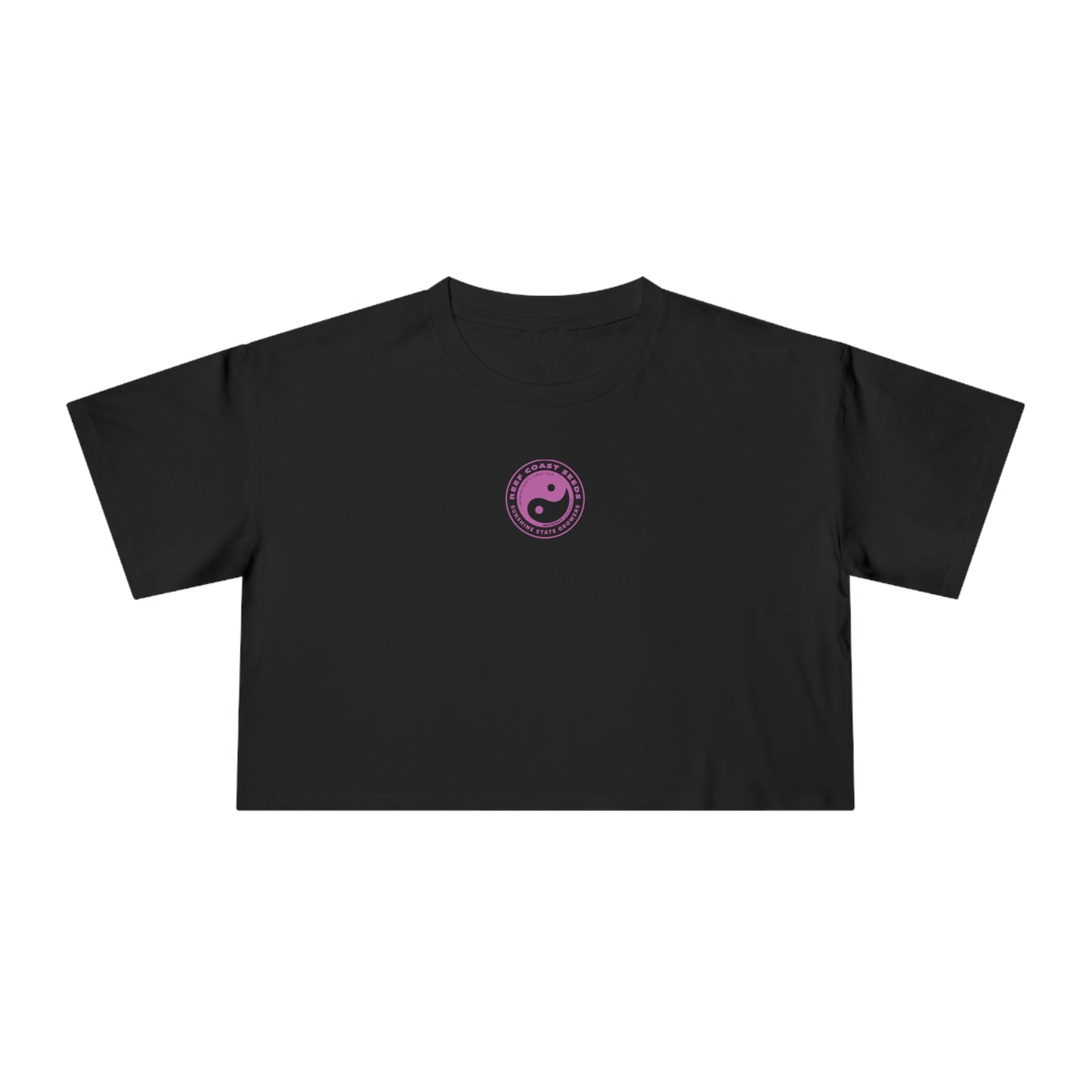 Reef Coast Seeds (Pink) — Crop Tee