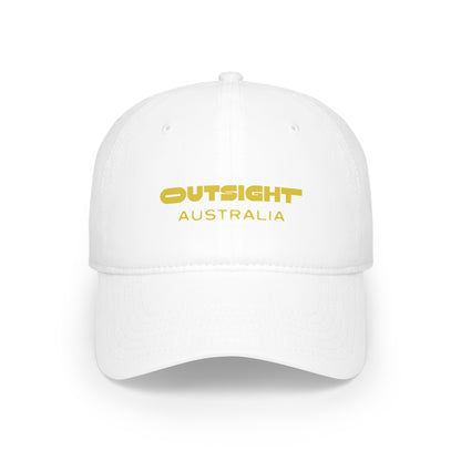 Basic (Yellow) — White Low Profile Cap