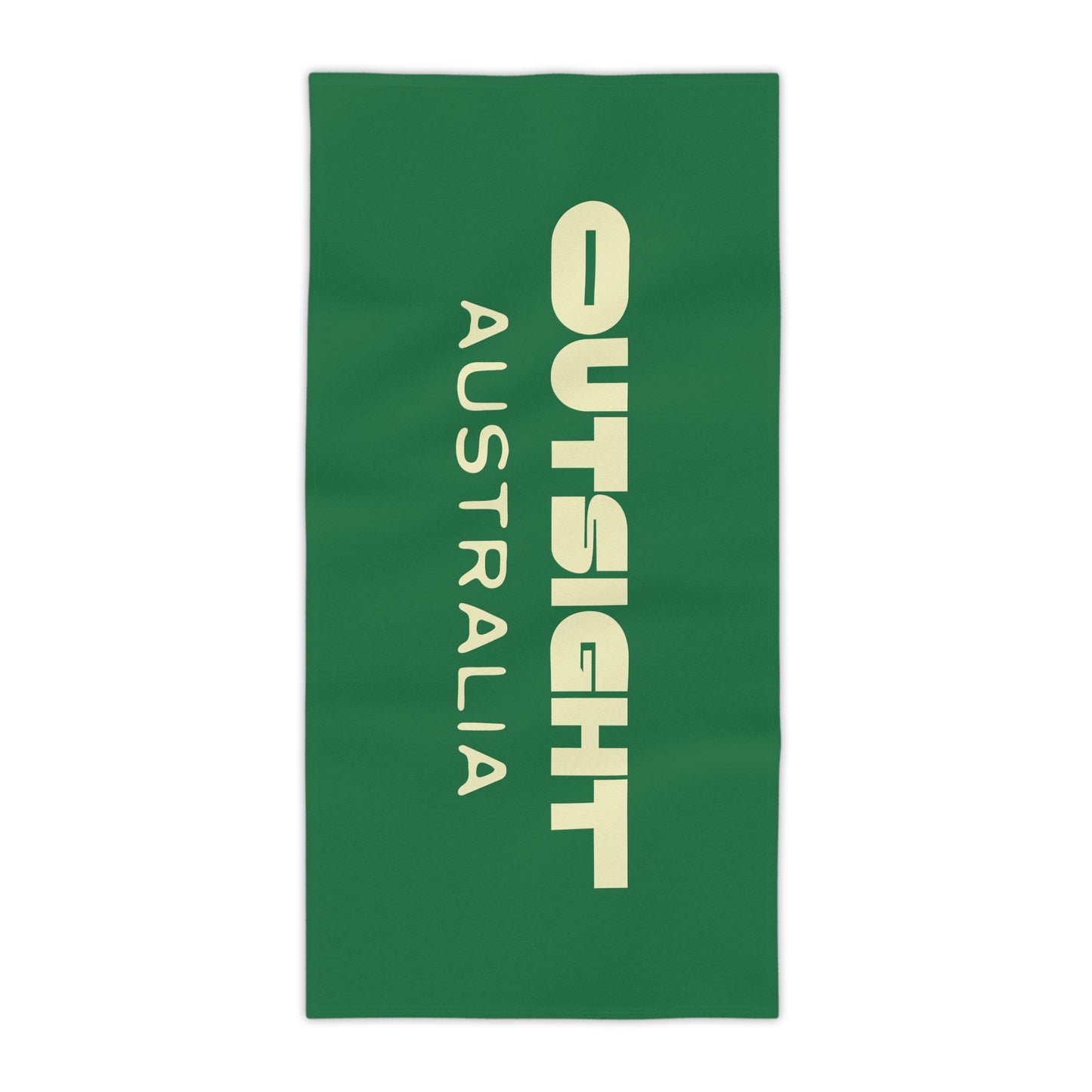 Green Beach Towel