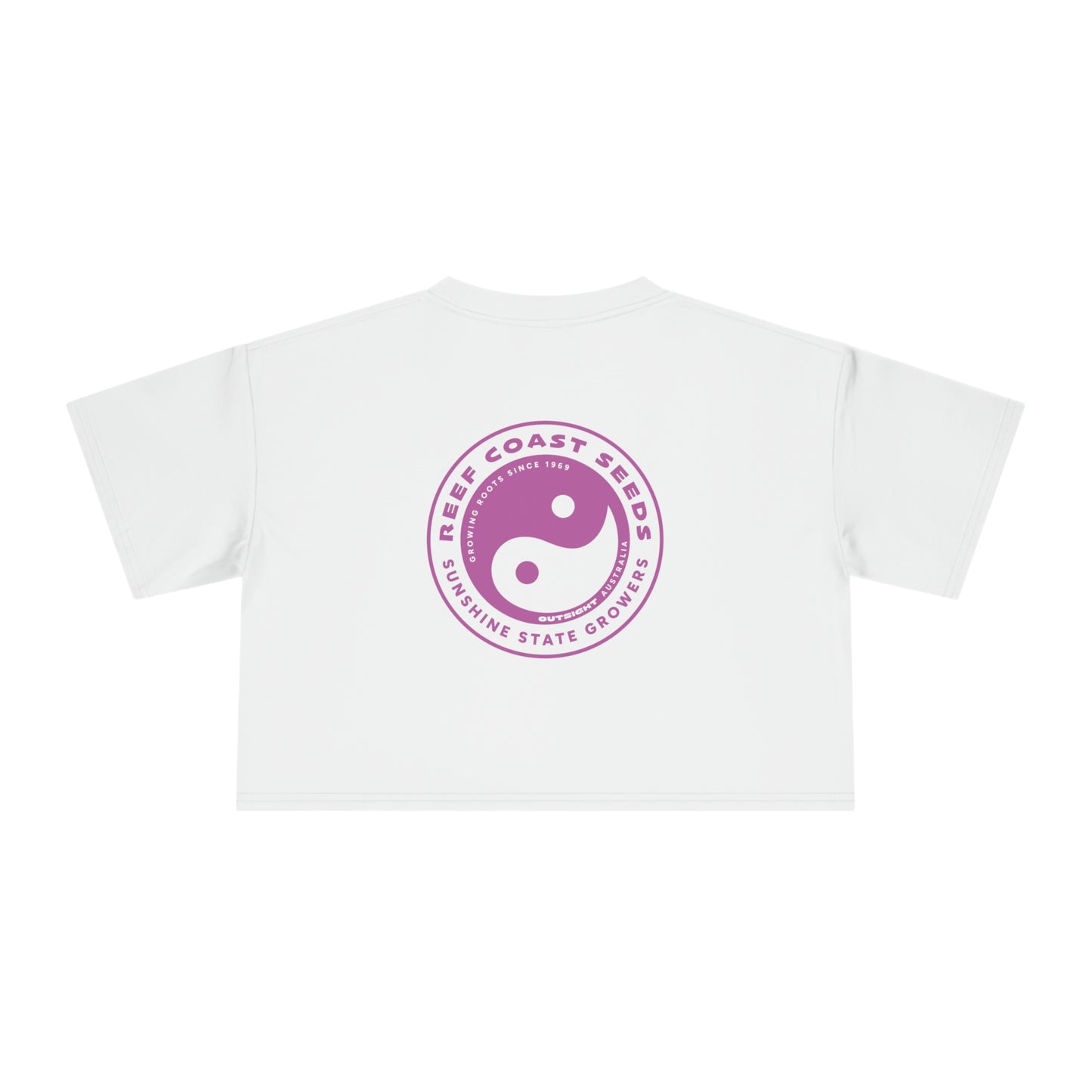 Reef Coast Seeds (Pink) — Crop Tee