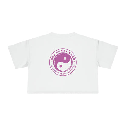 Reef Coast Seeds (Pink) — Crop Tee