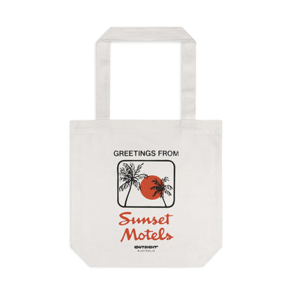 Sunset Motels — Cotton Tote Bag