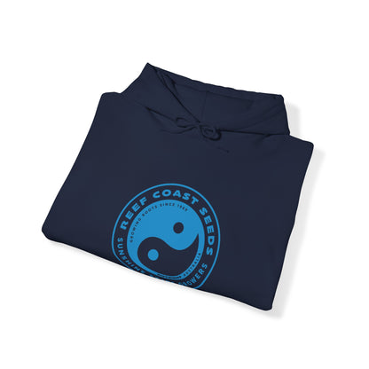 Reef Coast Seeds Blue — Unisex Heavy Blend™ Hooded Sweatshirt